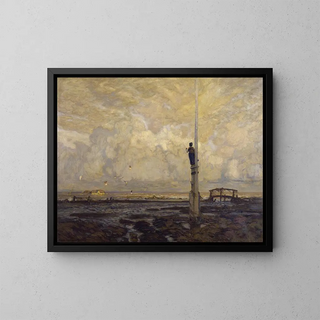 The Next Morning - Hans Hartig — framed artwork on a wall