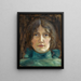 Portrait of Tupsy Jebe - Hans Heyerdahl — framed artwork on a wall