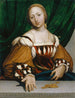 Las de Corinthe - Hans Holbein the Elder — artwork view