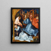 L'agonie dans le jardin - Hans Holbein l'Ancien — framed artwork on a wall