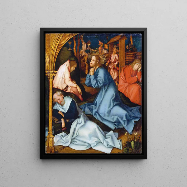 L'agonie dans le jardin - Hans Holbein l'Ancien — framed artwork on a wall