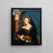 Marie Lady Guildford - Hans Holbein the Younger — framed artwork on a wall
