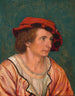 Portrait of a young man - Hans Holbein the Younger — artwork view