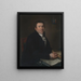 Landammann Jakob Zellweger-Zuberbühler - Hans Jakob Brunschweiler — framed artwork on a wall