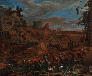 Autumn Landscape - Hans Johann Baptist Graf — artwork view