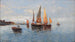 Bateaux de pêche - Hans Johann Wagner — artwork view