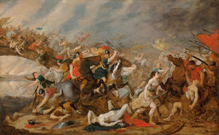 The Battle of the Amazons - Hans Jordaens III — artwork view