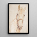 White Horse - Hans Kohlschein — framed artwork on a wall
