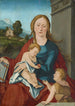 Virgin and Child with the Little Saint John the Baptist - Hans Leonhard Schäufelein — artwork view