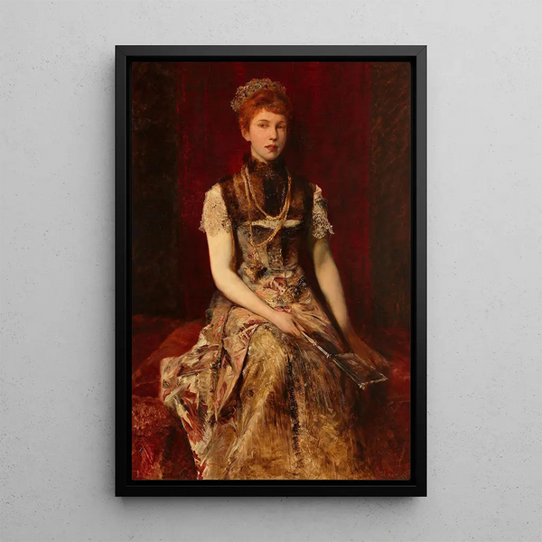 Dora Fournier Gabillon - Hans Makart — framed artwork on a wall