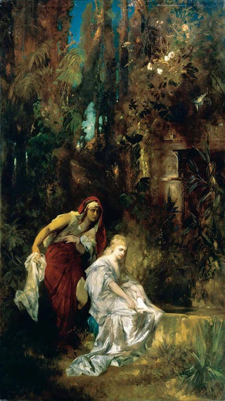 Hans Makart - Snow White Receives The Poisoned Comb.webp
