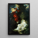 Snow White Sleeping - Hans Makart — framed artwork on a wall
