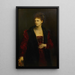 Zerline Gabillon actress - Hans Makart — framed artwork on a wall