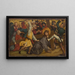 The Christ Carrying the Cross - Hans Maler — framed artwork on a wall