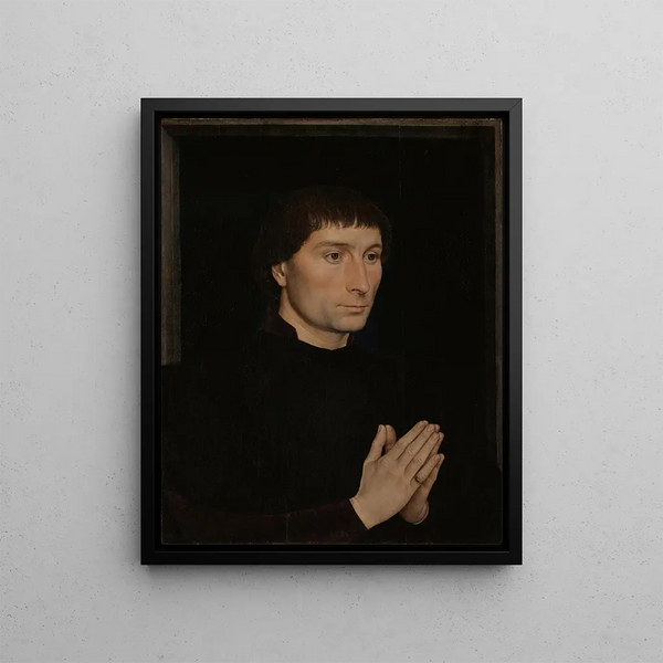 Thomas de Folco Portinari 1428-1501 - Hans Memling — framed artwork on a wall