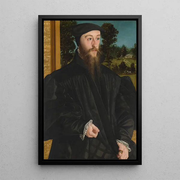 A member of the Fröschl family - Hans Mielich — framed artwork on a wall