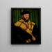 Portrait of a Gentleman - Hans Mielich — framed artwork on a wall
