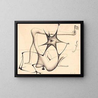 Sirocco - Hans Nikolaj Hansen — framed artwork on a wall