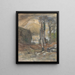 Schädelstätte - Hans Peter Feddersen le Jeune — framed artwork on a wall