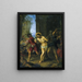 The Flagellation - Hans Rottenhammer — framed artwork on a wall