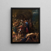 The Kiss of Judas - Hans Rottenhammer — framed artwork on a wall