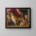 Venus and Mars - Hans Rottenhammer — framed artwork on a wall