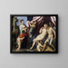 Venus and Mars - Hans Rottenhammer — framed artwork on a wall