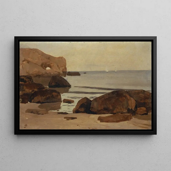 Rivage - Hans Sandreuter — framed artwork on a wall