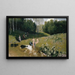 Summer Day Painting - Hans Sandreuter — framed artwork on a wall