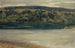 The Rhine near Stein, Rhine bank at dusk - Hans Sandreuter — artwork view