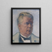 L'architect Franz Matuschek - Hans Schachinger — framed artwork on a wall