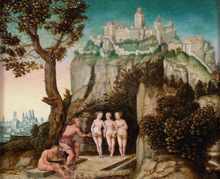 The Judgment of Paris - Hans Schäufelein the Elder — artwork view