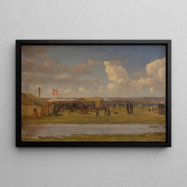 Marked by the fur - Hans Smidth — framed artwork on a wall