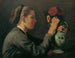 Agathe Thoma, the artist's sister - Hans Thoma — artwork view