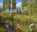 the Quiet Streamside - Hans Thoma — artwork view