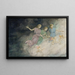 Annunciation of the Angels - Hans Thoma — framed artwork on a wall