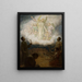Annunciation to the Shepherds - Hans Thoma — framed artwork on a wall