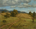 Heights of the Black Forest on a Cloudy Day - Hans Thoma — artwork view
