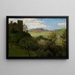 View of Falkenstein in the Taunus - Hans Thoma — framed artwork on a wall