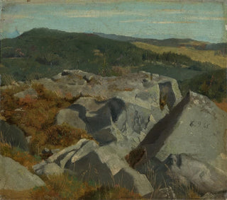 View of Rocks and Summits - Hans Thoma — artwork view