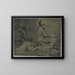 The Christ at the Mount of Olives - Hans Thoma — framed artwork on a wall