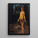 Daniel in the lion's den - Hans Thoma — framed artwork on a wall
