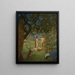 Paradise - Hans Thoma — framed artwork on a wall