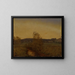 L evening star - Hans Thoma — framed artwork on a wall