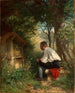 L'amie des abeilles - Hans Thoma — artwork view