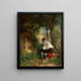 L'amie des abeilles - Hans Thoma — framed artwork on a wall