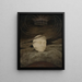 The Moon - Hans Thoma — framed artwork on a wall