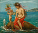 Across the Waves - Hans Thoma — artwork view