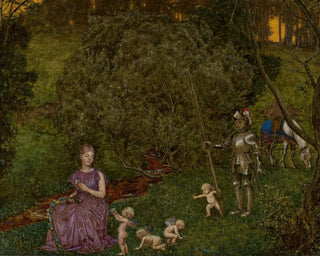 Knight of Fable - Hans Thoma — artwork view