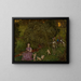 Knight of Fable - Hans Thoma — framed artwork on a wall